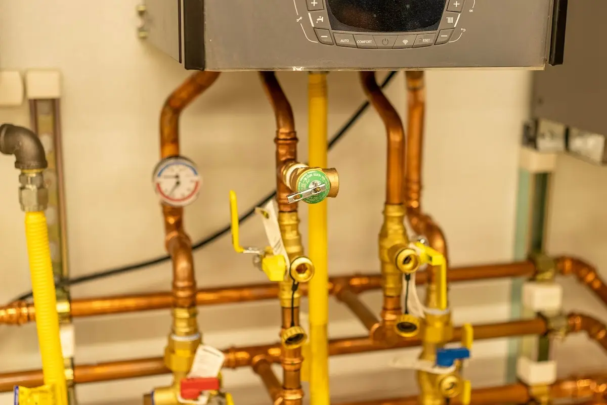 Licensed technician providing Backflow Prevention for a homeowner in Green Acres